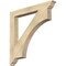 Ekena Millwork Westlake Traditional Rough Sawn Bracket, Douglas Fir, 4"W x 36"D x 36"H BKT04X36X36WTL01RDF - alternate 1